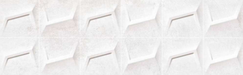 Декоративные элементы Grespania Galvanic Haro Blanco 70GV411, цвет белый, поверхность матовая, прямоугольник, 315x1000