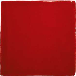 Керамическая плитка Cevica Antic Rojo, цвет красный, поверхность глянцевая, квадрат, 130x130