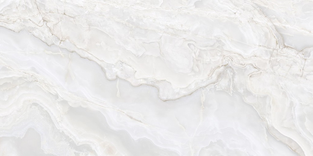 Широкоформатный керамогранит  Onice Iride Avorio Lapp Rett 173001, цвет белый, поверхность лаппатированная, прямоугольник, 1600x3200