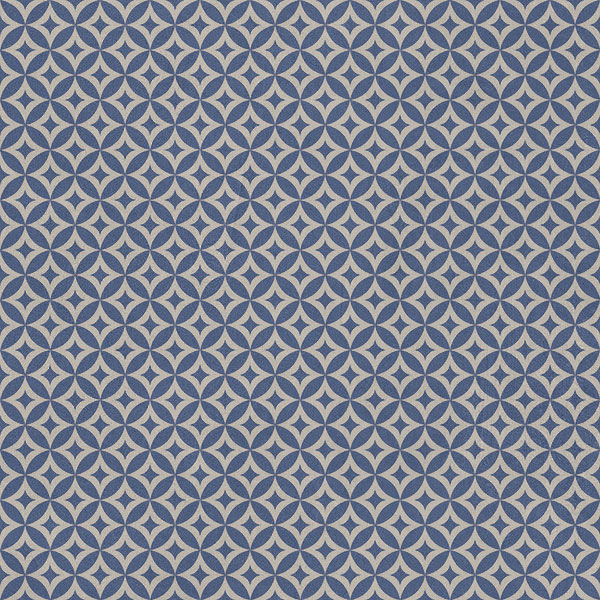Керамогранит Infinity Ceramica Parco Viola Carving, цвет синий, поверхность матовая, квадрат, 600x600