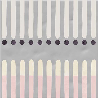 Декоративные элементы Vives Berta Martina-M, цвет разноцветный, поверхность матовая, квадрат, 200x200