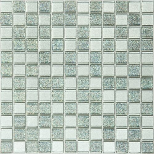 Мозаика NS Mosaic S-823, цвет серый, поверхность глянцевая, квадрат, 298x298