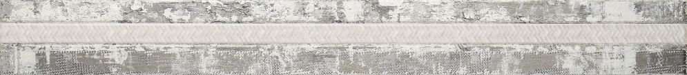 Бордюры Fanal Lis. Lino Blanco, цвет серый, поверхность матовая, прямоугольник, 95x900