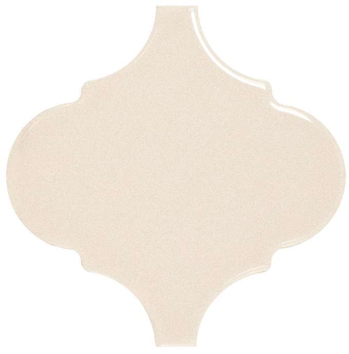 Керамическая плитка Equipe Scale Alhambra Cream 21936, цвет слоновая кость, поверхность глянцевая, арабеска, 120x120
