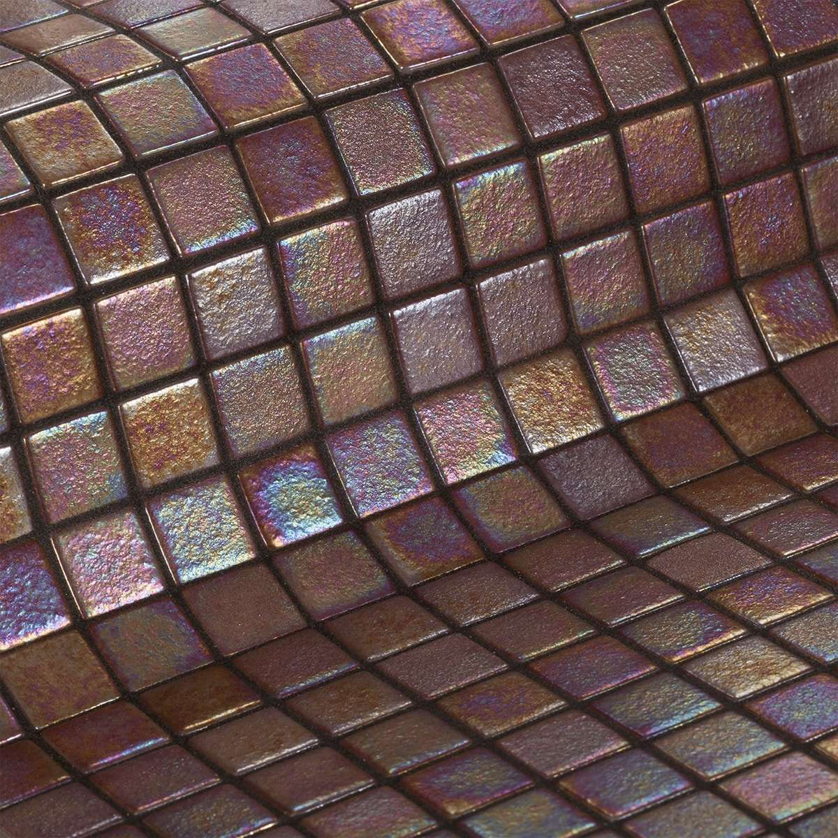 Мозаика Ezarri Safe-Steps Cobre, цвет коричневый, поверхность матовая, прямоугольник, 313x495