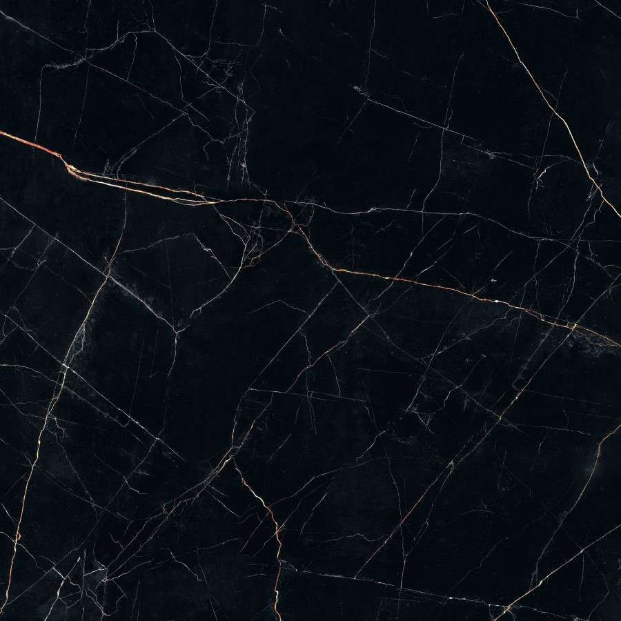 Керамогранит Grespania Coverlam Nero Ardi Pulido 80NH93P, цвет чёрный, поверхность полированная, квадрат, 1200x1200