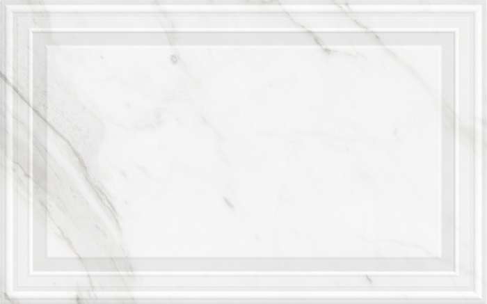 Керамическая плитка Unitile (Шахтинская плитка) Леона Светлая Низ 010100001145, цвет белый, поверхность глянцевая, прямоугольник, 250x400
