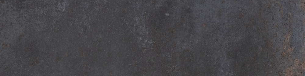Керамогранит Serenissima Costruire Metallo Nero Ret 1063160, цвет чёрный, поверхность матовая, прямоугольник, 300x1200