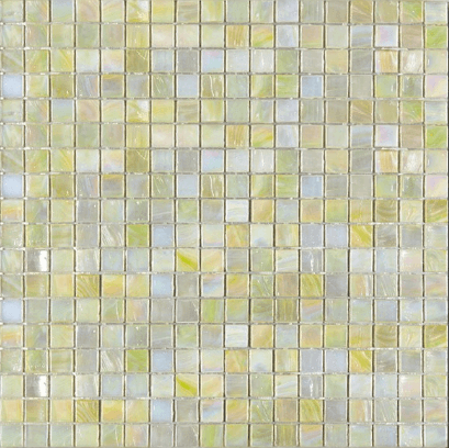 Мозаика Art & Natura Classic Noemie 1, цвет жёлтый, поверхность глянцевая, квадрат, 295x295