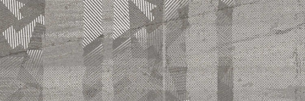 Керамическая плитка Керамин Самум 2Д Темно-Серый, цвет серый, поверхность матовая, прямоугольник, 300x900