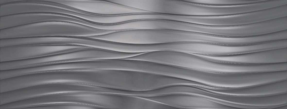 Декоративные элементы Aparici Markham Silver Surf, цвет серый, поверхность матовая, прямоугольник, 446x1190