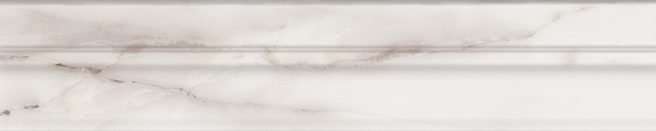 Бордюры Italon Charme Evo Wall Calacatta London 600090000334, цвет белый, поверхность глянцевая, прямоугольник, 50x250