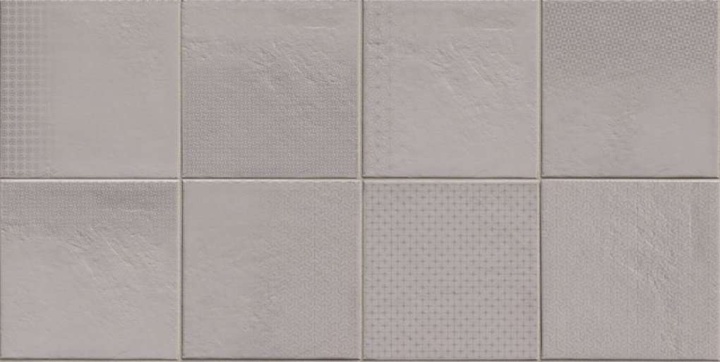 Декоративные элементы Cir Mat C Dec Zinc 1055459, цвет серый, поверхность матовая, квадрат, 200x200