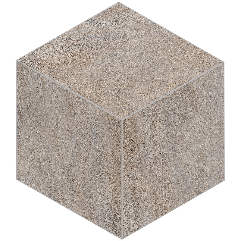 Мозаика Estima Tramontana Multicolor TN03 Cube Неполированный 29x25 67384, цвет коричневый, поверхность матовая, шестиугольник, 250x290