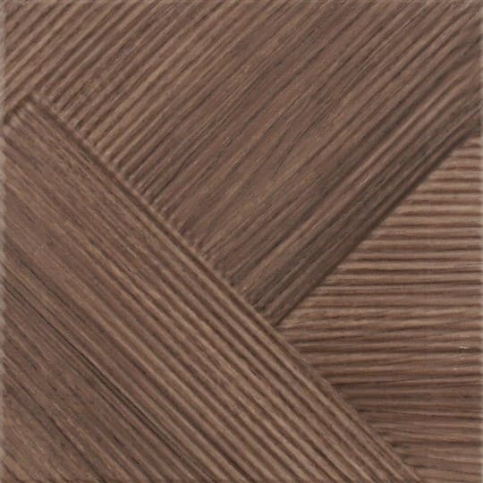 Керамическая плитка  Shapes 3 Stripes Mix Oak 187548, цвет коричневый, поверхность матовая, квадрат, 250x250