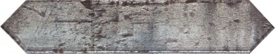 Керамическая плитка Dune Deluxe Silver 187846, цвет серый, поверхность глянцевая, шестиугольник, 65x330