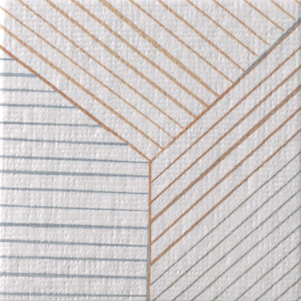 Керамогранит Mutina Tratti Triple ISTR11, цвет серый, поверхность матовая, квадрат, 100x100