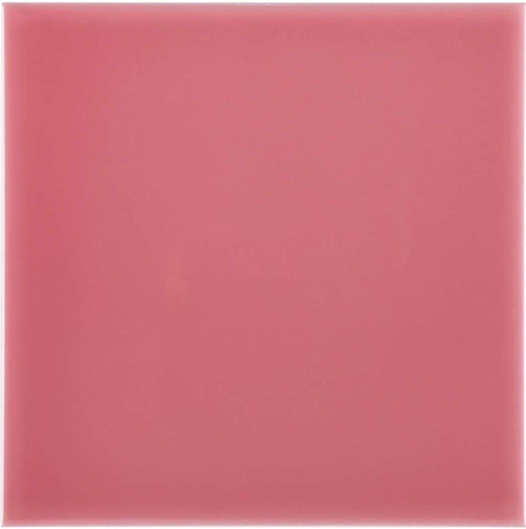 Керамическая плитка Adex ADRI1002 Liso Malvarrosa, цвет розовый, поверхность глянцевая, квадрат, 200x200