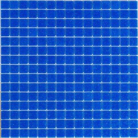Мозаика Alma Mosaic Sandy SE23, цвет синий, поверхность матовая, квадрат, 327x327