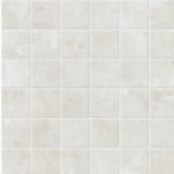 Мозаика Naxos Pictura Luni Mosmosaico Su Rete 125527, цвет белый, поверхность матовая, квадрат, 300x300