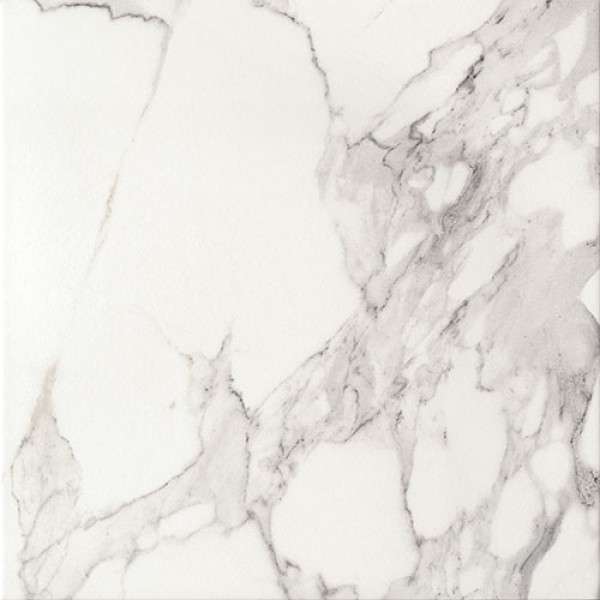 Керамогранит Tubadzin P-Bonella White R., цвет белый, поверхность матовая, квадрат, 598x598