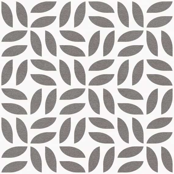 Керамическая плитка Lasselsberger Джапанди Декор Черно-Белый 6032-0421, цвет чёрно-белый, поверхность матовая, квадрат, 300x300