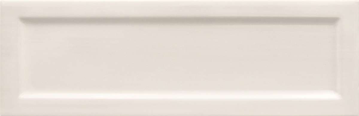 Керамическая плитка Equipe Island Frame White 31207, цвет белый, поверхность глянцевая 3d (объёмная), под кирпич, 65x200