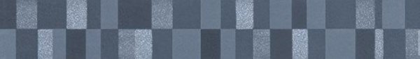 Бордюры Rako Up WLAMH511, цвет синий, поверхность матовая, прямоугольник, 45x400