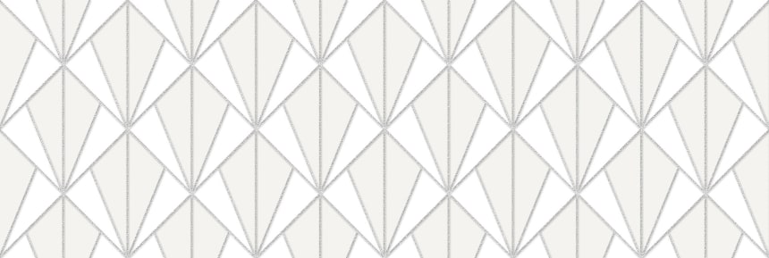Декоративные элементы Lasselsberger Диаманте Декор Бриллианты, цвет белый, поверхность матовая, прямоугольник, 200x600