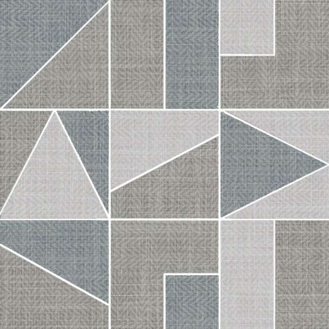 Декоративные элементы Made+39 Wool Cool Puzzle WDP0010, цвет разноцветный, поверхность матовая, квадрат, 600x600