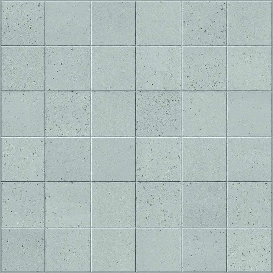 Мозаика Caesar Built Dam Comp.M AD1H, цвет белый, поверхность матовая, квадрат, 300x300