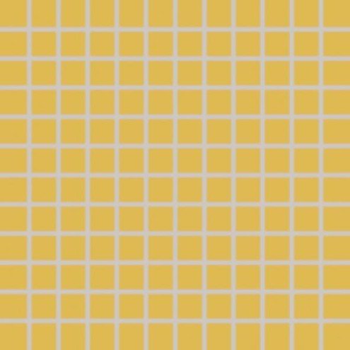 Мозаика Rako Pool GDM02142 (2,5x2,5), цвет жёлтый, поверхность матовая, квадрат, 300x300