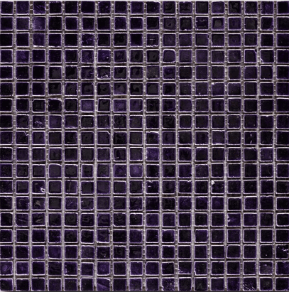 Мозаика Art & Natura Equilibrio 015B, цвет фиолетовый, поверхность глянцевая, квадрат, 300x300
