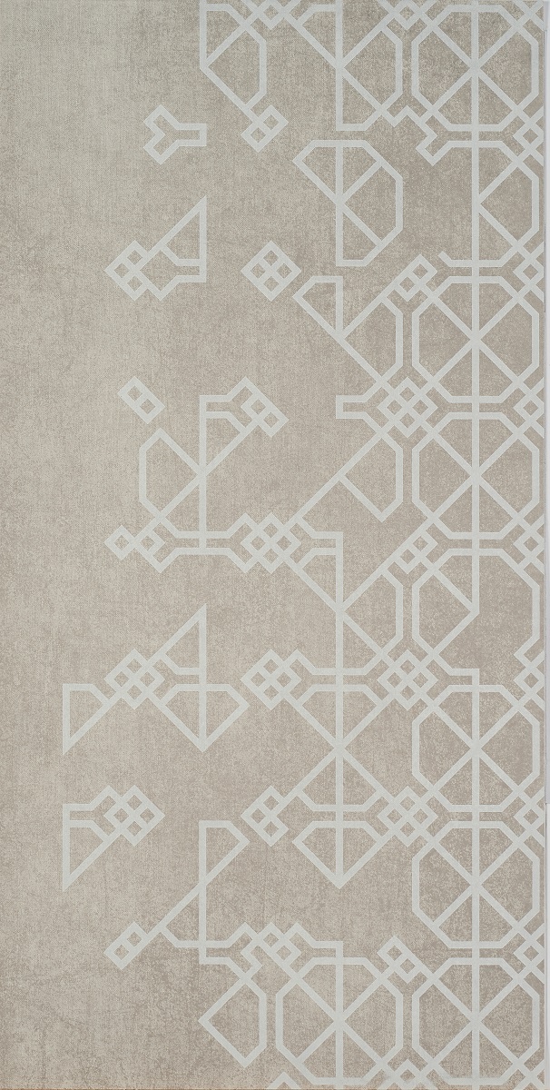 Декоративные элементы Petracers Sartoria Geometria A Bianco, цвет серый, поверхность матовая, прямоугольник, 500x1000