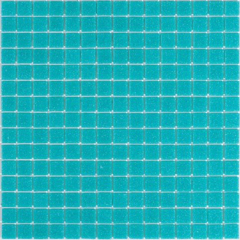 Мозаика Alma Mosaic Sandy SB419, цвет голубой, поверхность матовая, квадрат, 327x327