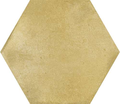 Керамическая плитка La Fabbrica Small Ocher 180051, цвет оранжевый, поверхность матовая, шестиугольник, 107x124