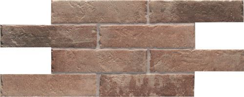 Клинкер Natucer Boston Brick South, цвет терракотовый, поверхность матовая, под кирпич, 65x250
