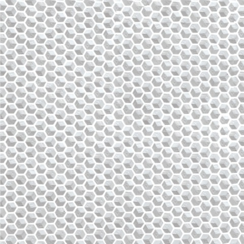 Мозаика Made+39 Cube White Pixel 3900026, цвет серый, поверхность матовая, квадрат, 295x295