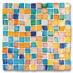 Мозаика Ker-av Ceramiche Giubileo Formella Mosaico Pennellato KER-2021MIX, цвет разноцветный, поверхность матовая, квадрат, 300x300