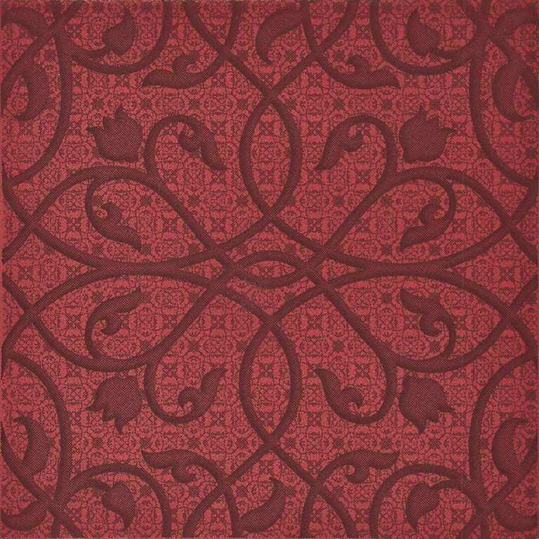 Декоративные элементы Bardelli Bardelli Minoo D3, цвет бордовый, поверхность матовая, квадрат, 200x200
