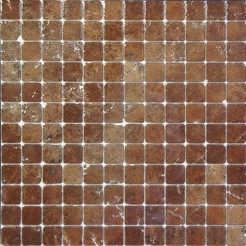 Мозаика Infinity Coralito Rev Brown, цвет коричневый, поверхность глянцевая, квадрат, 300x300