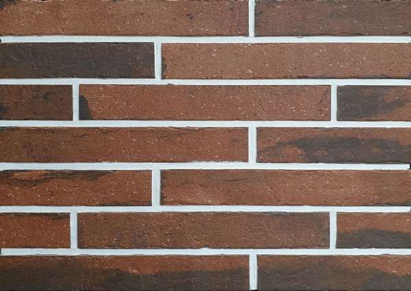 Клинкер Interbau Brick Loft Ziegel INT573 Riegel, цвет коричневый, поверхность матовая, под кирпич, 40x468