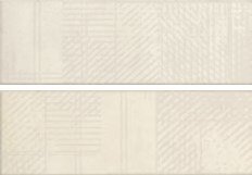 Декоративные элементы Panaria Glance Decoro Edge Mix Off-White PB2GCE3, цвет белый, поверхность матовая, прямоугольник, 200x600