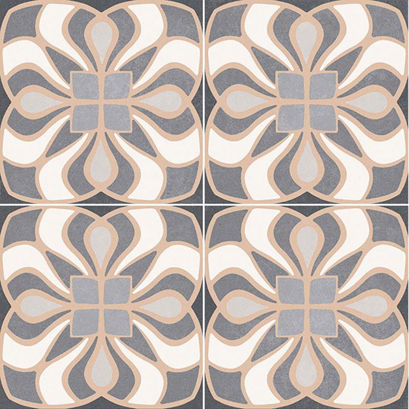 Керамическая плитка Dual Gres Terra Epoque Grey, цвет разноцветный, поверхность матовая, квадрат, 450x450