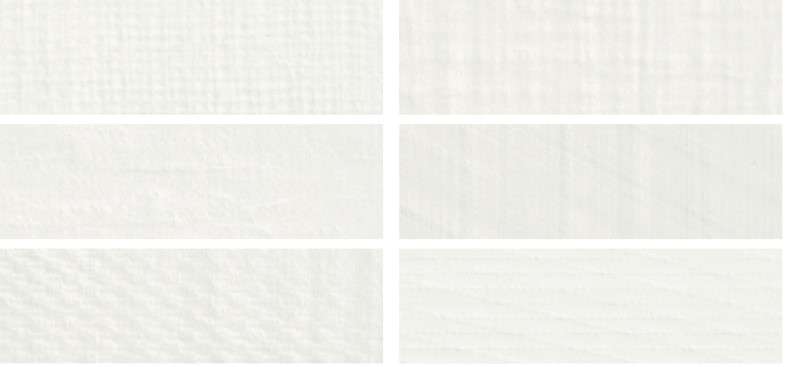 Керамическая плитка Made+39 Brick Main White BRMA010, цвет белый, поверхность структурированная, прямоугольник, 90x300