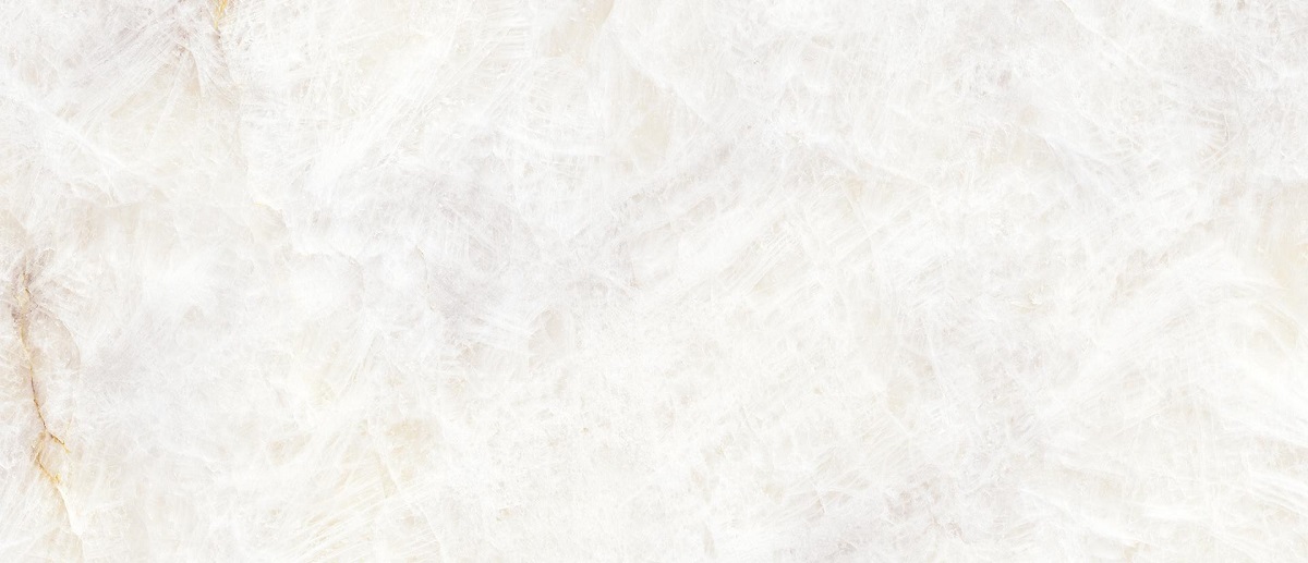 Широкоформатный керамогранит Emilceramica (Acif) Tele Di Marmo Precious Crystal White Lappato ELM2, цвет белый, поверхность лаппатированная, прямоугольник, 1200x2780