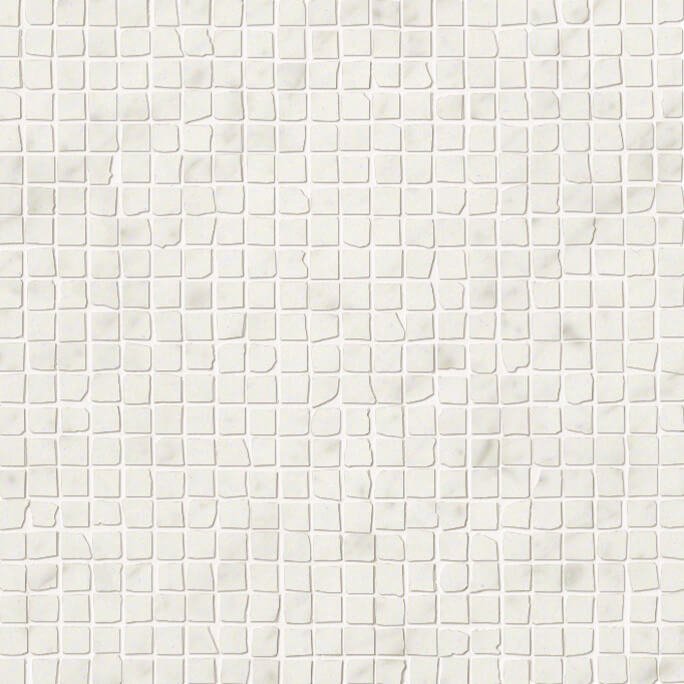 Мозаика Fap R.D.Carrara Gres Micromos. fNJL, цвет белый, поверхность глянцевая, квадрат, 300x300