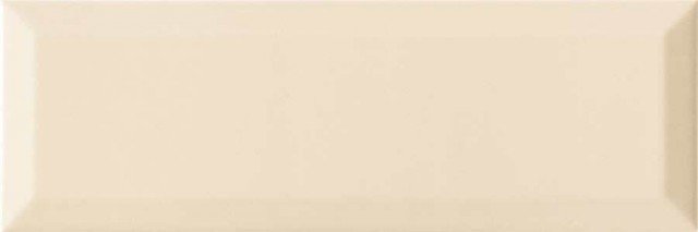 Керамическая плитка Monopole Fresh Brillo Bisel Crema, цвет бежевый, поверхность глянцевая, прямоугольник кабанчик, 100x300