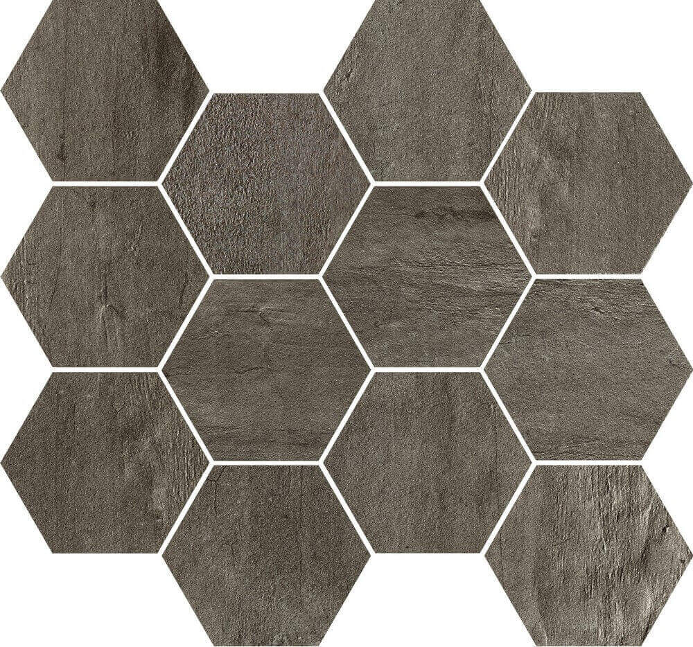 Мозаика Imola Creative Concrete Mk.Creacon Dg, цвет серый, поверхность матовая, прямоугольник, 250x300