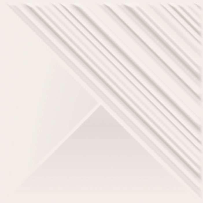 Керамическая плитка Paradyz Feelings Bianco Sciana Struktura Polysk, цвет белый, поверхность полированная, квадрат, 198x198